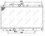 NRF hűtő, motorhűtés NRF 53277 (53277)
