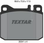 TEXTAR fékbetétkészlet, tárcsafék TEXTAR 2034110 (2034110)
