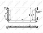 NRF hűtő, motorhűtés NRF 58339 (58339)