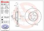 BREMBO féktárcsa BREMBO 09. D571.11 (09.D571.11)