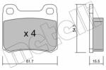 METELLI fékbetétkészlet, tárcsafék METELLI 22-0092-1