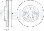 DELPHI Tarcza Ham. Mercedes M W166 11- (bg9148c)