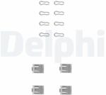 DELPHI tartozékkészlet, tárcsafékbetét DELPHI LX0075