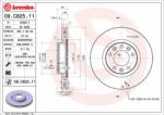 BREMBO féktárcsa BREMBO 09. C825.11 (09.C825.11)