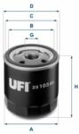UFI olajszűrő UFI 23.103. 00