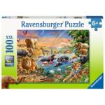Ravensburger Puzzle Ravensburger XXL - Izvor in jungla, 100 piese (4005556129102) Joc de societate