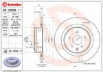 BREMBO féktárcsa BREMBO 09. D689.11 (09.D689.11)