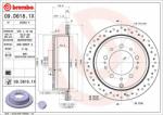 BREMBO féktárcsa BREMBO 09. D618.1X (09.D618.1X)