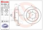 BREMBO féktárcsa BREMBO 08. A329.11 (08.A329.11)