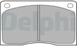 DELPHI fékbetétkészlet, tárcsafék DELPHI LP132 (LP132)