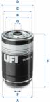 UFI Üzemanyagszűrő UFI 24.468. 00