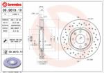 BREMBO Bre-09.9619. 1x (09.9619.1x)