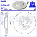 DELPHI féktárcsa DELPHI BG9486C (BG9486C)