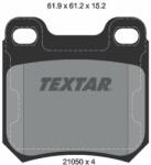TEXTAR fékbetétkészlet, tárcsafék TEXTAR 2105002 (2105002)