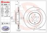 BREMBO féktárcsa BREMBO 09. D690.11 (09.D690.11)