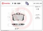 BREMBO Bre-p85020 (p 85 020)