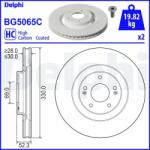 DELPHI féktárcsa DELPHI BG5065C (BG5065C)