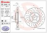 BREMBO Bre-09. C542.1x (09.c542.1x)