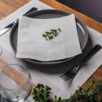 Mapelor Textúrált szalvéta 40x40 cm 50 lap/csomag - Hilo szürke