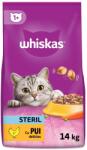 Whiskas Sterile 14 kg, hrana uscata pisici sterilizate, cu gust de pui (1216)