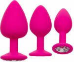 CalExotics Set de 3 Dopuri Anale din Silicon CalExotics Cheeky Gems
