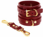 TABOOM Manșete pentru Mâini Taboom Bondage Red Faux Leather