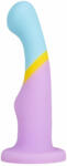 Blush Novelties Dildo Curbat din Silicon cu Ventuză Blush Avant D14 Heart of Gold Dildo
