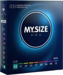 My Size Prezervative din Latex Natural My. Size Pro Marimea 45