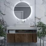 Daramio Oglindă rotundă cu LED E2 90 cm