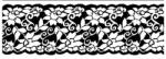 STAMPERIA HD gumi pecsételő flowers 4x18cm