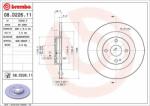 BREMBO féktárcsa BREMBO 08. D226.11 (08.D226.11)