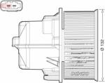 DENSO Utastér-ventilátor DENSO DEA33002