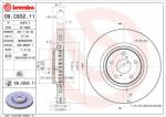 BREMBO féktárcsa BREMBO 09. C932.11 (09.C932.11)