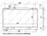 NRF hűtő, motorhűtés NRF 53412 (53412)