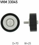 SKF Szíjtárcsa/vezetőgörgő, hosszbordás szíj SKF VKM 33045 (VKM 33045)