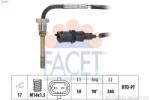 FACET Érzékelő, kipufogógáz-hőmérséklet FACET 22.0167