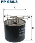 FILTRON Üzemanyagszűrő FILTRON PP 986/3 (PP 986/3)
