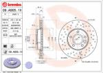 BREMBO féktárcsa BREMBO 09. A905.1X (09.A905.1X)