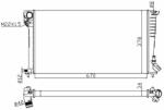NRF hűtő, motorhűtés NRF 509510A (509510A)