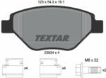 TEXTAR fékbetétkészlet, tárcsafék TEXTAR 2393401 (2393401)