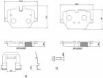 BREMBO fékbetétkészlet, tárcsafék BREMBO P 06 116 (P 06 116)