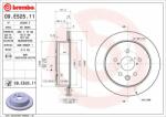 BREMBO féktárcsa BREMBO 09. E525.11 (09.E525.11)