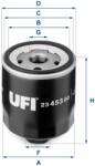 UFI olajszűrő UFI 23.453. 00