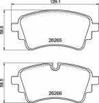 BREMBO fékbetétkészlet, tárcsafék BREMBO P 85 185 (P 85 185)