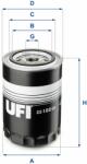 UFI olajszűrő UFI 23.102. 00
