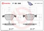 BREMBO fékbetétkészlet, tárcsafék BREMBO P 06 046 (P 06 046)