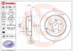 BREMBO féktárcsa BREMBO 08. E139.11 (08.E139.11)