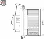 DENSO Utastér-ventilátor DENSO DEA21013