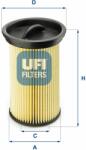 UFI Üzemanyagszűrő UFI 26.005. 00