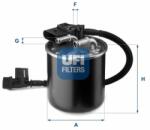 UFI Üzemanyagszűrő UFI 24.149. 00